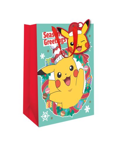 Pokemon Xmas - torebka na prezent