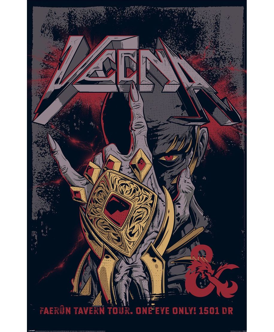 Dungeons and Dragons Vecna Comic - plakat