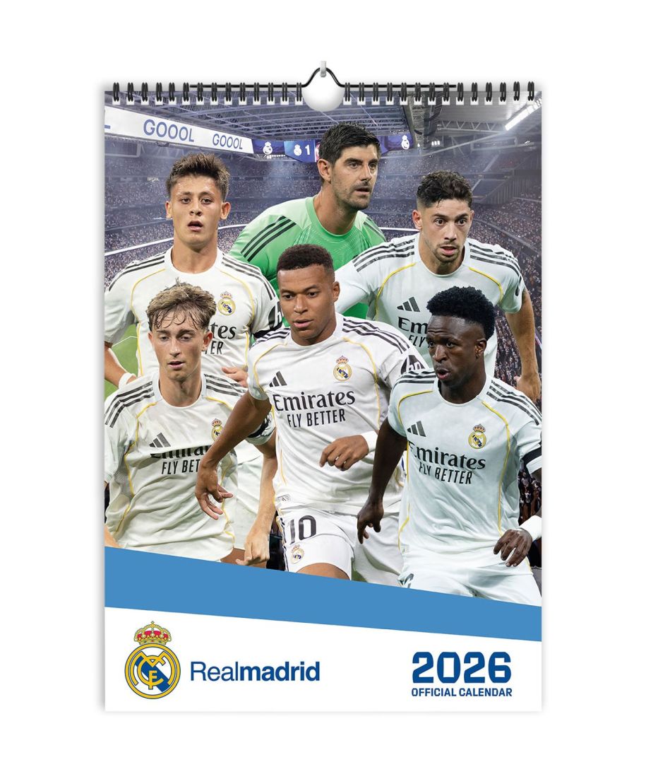Real Madryt - kalendarz A3 2026