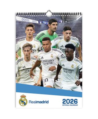 Real Madryt - kalendarz A3 2026