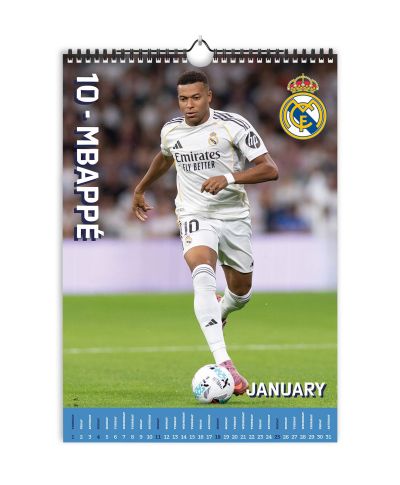 Real Madryt - kalendarz A3 2026