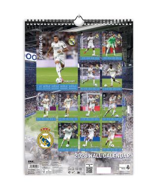 Real Madryt - kalendarz A3 2026