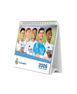 Real Madryt - biurkowy kalendarz 2026