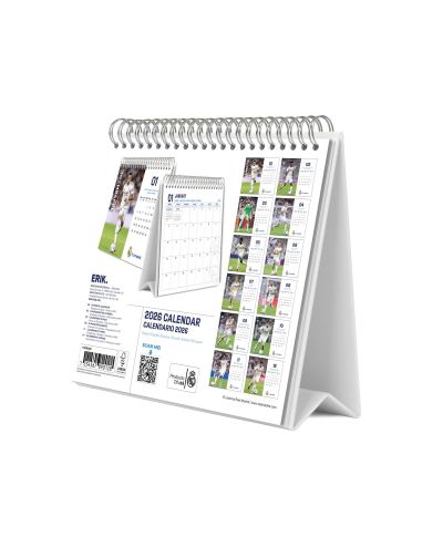 Real Madryt - biurkowy kalendarz 2026