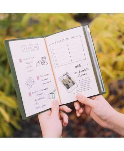 Wicked Elphaba - notes skórzany