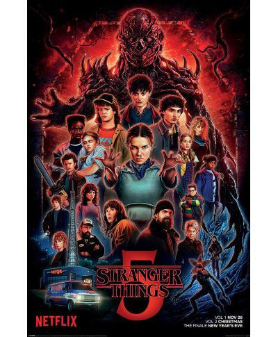 Stranger Things 5 - plakat