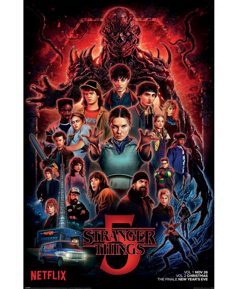 Stranger Things 5 - plakat