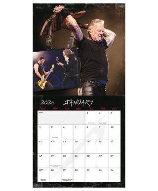 Metallica - kalendarz 2026