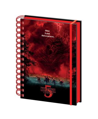 Stranger Things 5 Vecna Sky - notes A5 kołozeszyt