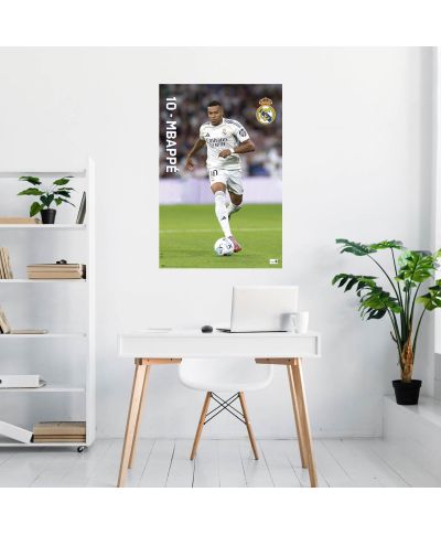Real Madryt 2025/2026 Mbappe - plakat