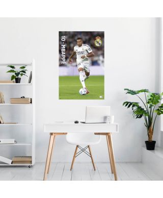 Real Madryt 2025/2026 Mbappe - plakat