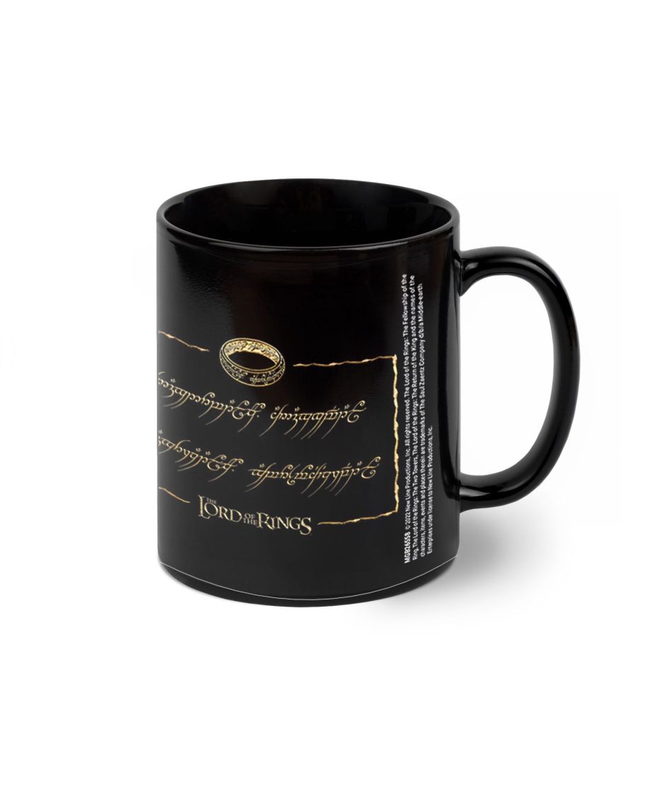 The Lord Of The Rings One Ring - czarny kubek