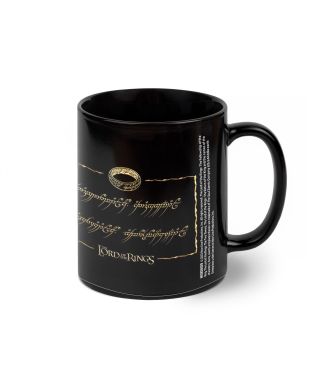 The Lord Of The Rings One Ring - czarny kubek