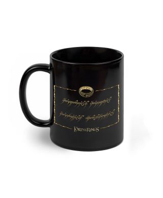 The Lord Of The Rings One Ring - czarny kubek