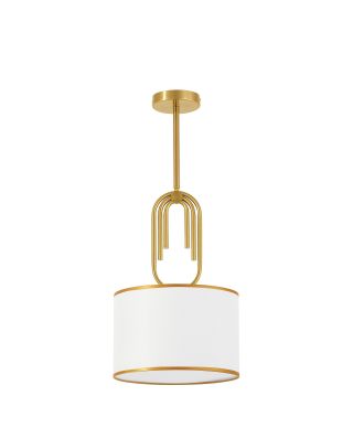 GLAMOUR LAMPA WISZĄCA BIAŁA ZANETTI D30