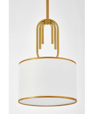 GLAMOUR LAMPA WISZĄCA BIAŁA ZANETTI D30