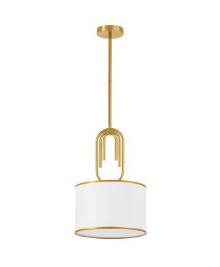 GLAMOUR LAMPA WISZĄCA BIAŁA ZANETTI D30