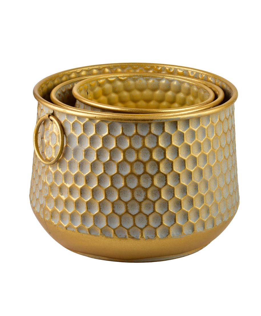 HEXAGONE GLOW Osłonka L 26x26x22 cm