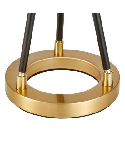 LAMPA NOCNA CZARNO-ZŁOTA BELFORTE