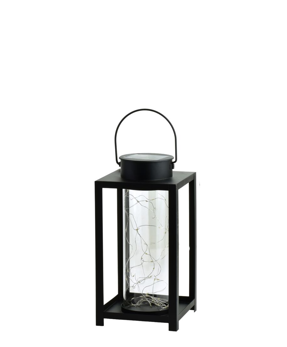 SOKKE Latarnia solarna 15x15x30 cm