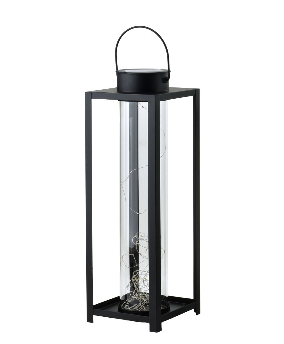 SOKKE Latarnia solarna 15x15x47 cm