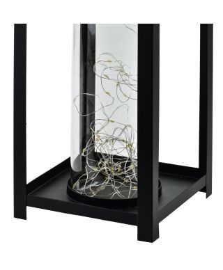 SOKKE Latarnia solarna 15x15x47 cm