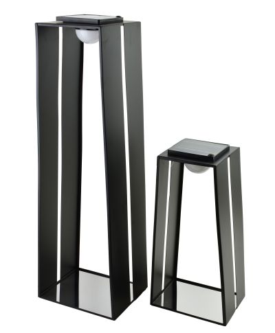 SOKKE Latarnia solarna 23x23x40 cm