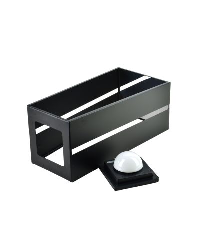 SOKKE Latarnia solarna 23x23x40 cm