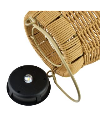 SOKKE NATURE Lampion solarny 11,5x21x29/41cm