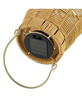 SOKKE NATURE Lampion solarny 13x27x33/45cm