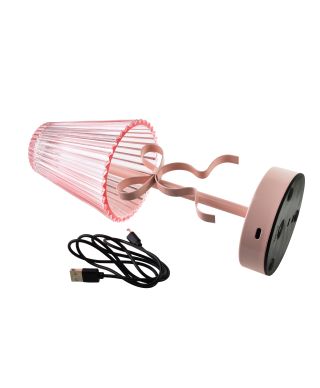 PINKY Lampka Led Kokardka 11,5x9x29cm USB