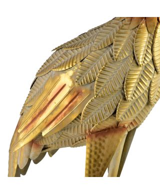 CEDRIC Figura metalowa CZAPLA 102cm