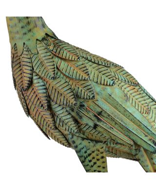 CEDRIC Figura metalowa CZAPLA 85cm