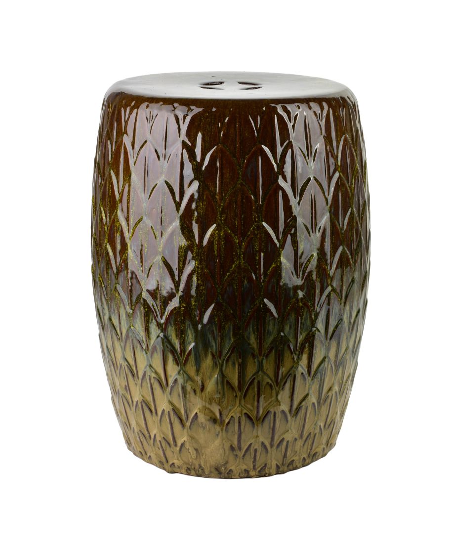 MADIE Taboret ceramiczny 38x38x48cm