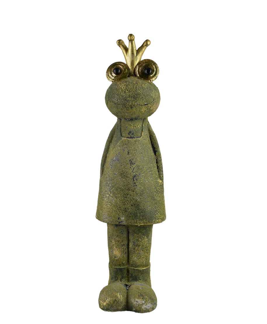 LARI Figura żaba 18,5x17,5x68,5CM dziewczyna