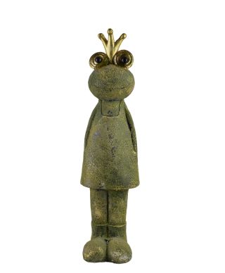 LARI Figura żaba 18,5x17,5x68,5CM dziewczyna