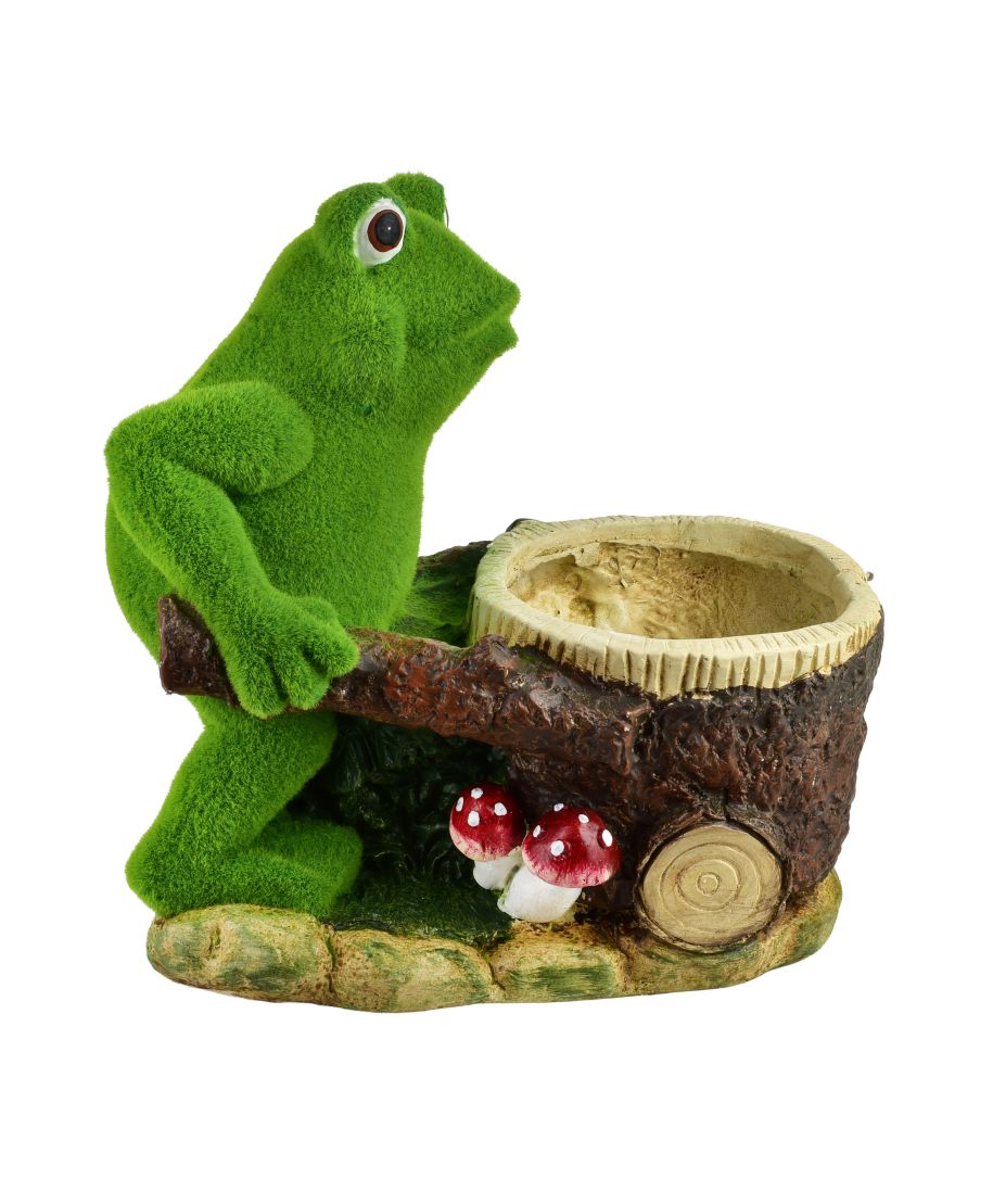 PASSARI Figura osłonka żaba 38x23x36CM