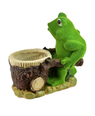 PASSARI Figura osłonka żaba 38x23x36CM