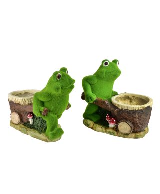 PASSARI Figura osłonka żaba 43x24x37CM