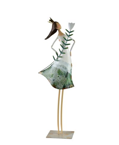 LYDIA Figura wróżka metalowa 24x10x72,5cm
