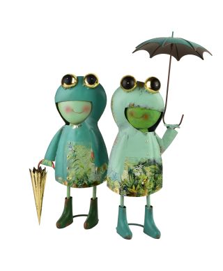 LYDIA Figura żabka 23x11x44,5cm