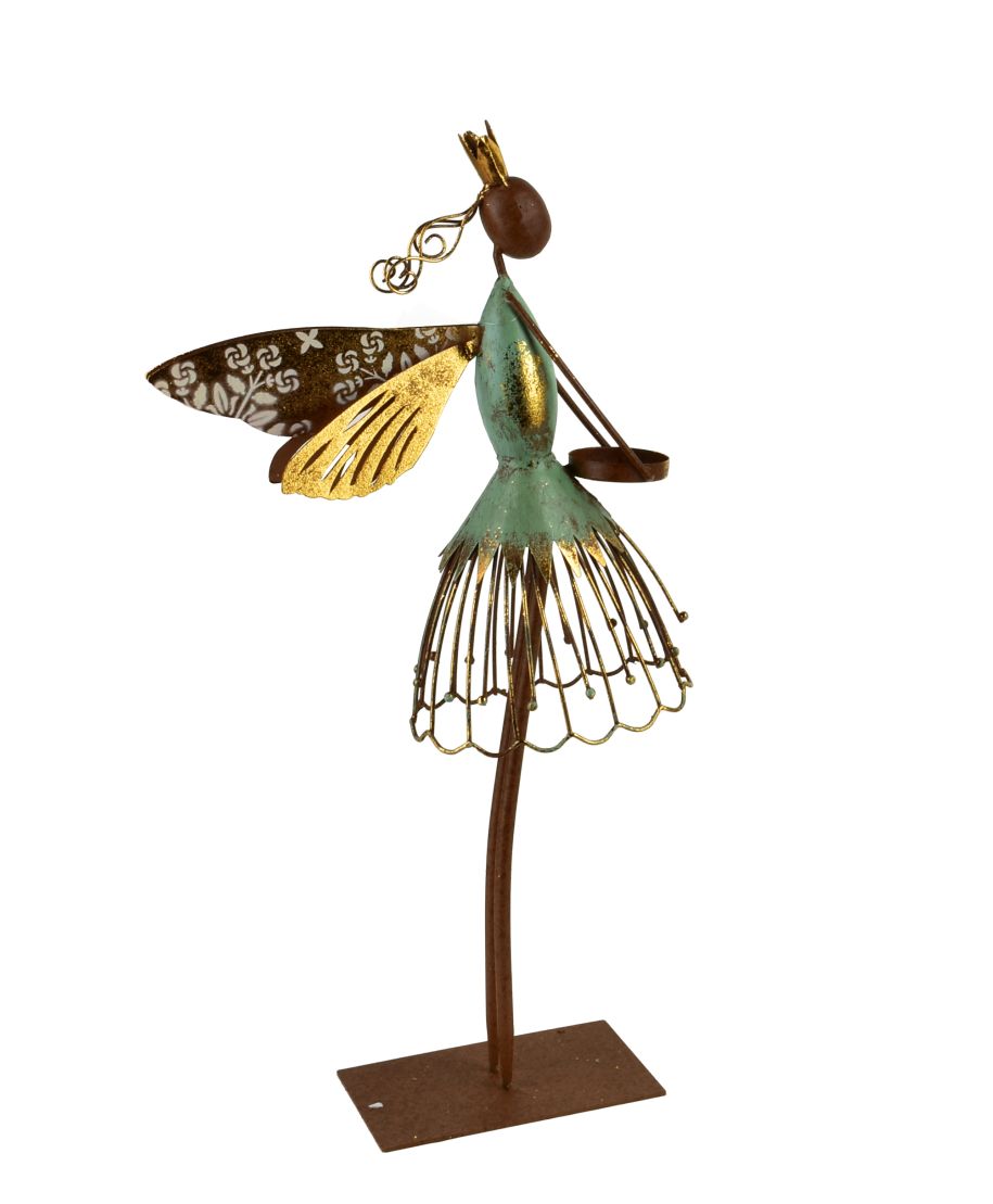 LYDIA Figura wróżka metalowa 31x10x51cm