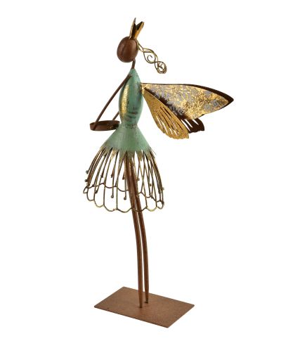 LYDIA Figura wróżka metalowa 31x10x51cm