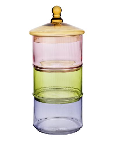 ARISA Pojemnik trójdzielny 18x18x41cm