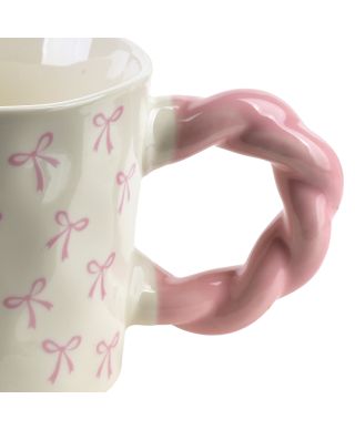 MAGGIE Kubek 300ml 9x14x8cm kokardki