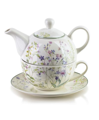 FACCIA VERDE Dzbanek z filiżanką TEA FOR ONE 280ml/410ml