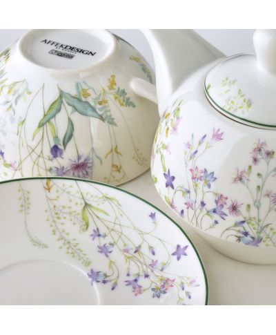 FACCIA VERDE Dzbanek z filiżanką TEA FOR ONE 280ml/410ml