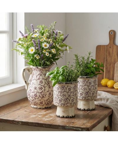 CROCKET Wazon dzban 19,5x18x27,5 cm