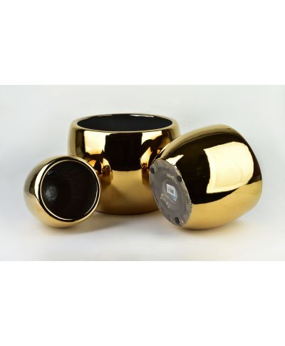 NEVA GOLD Komplet 3 osłonek ceramicznych 37x29,5/28x24,5/20,5x19,5cm