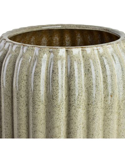 NEVA BEIGE Komplet 2 osłonek ceramicznych 40x40x44/28x28x40,5cm BIG